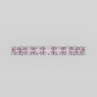 Media Churumbela Turmalina Rosa CLAW - Birthstone Octubre -2.5mm