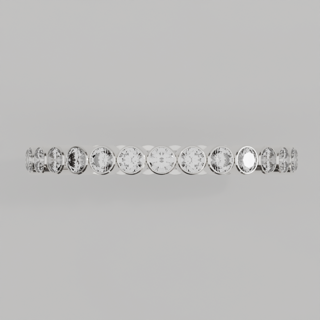 Churumbela Completa BEZEL de 2.0mm Diamante Natural - Abril