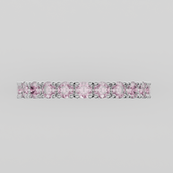 Churumbela Completa Turmalina Rosa CLAW - Birthstone Octubre -2.5mm
