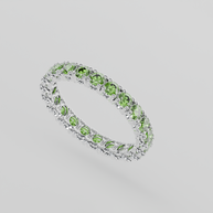 Churumbela Completa Peridoto CLAW - Birthstone Agosto -2.5mm