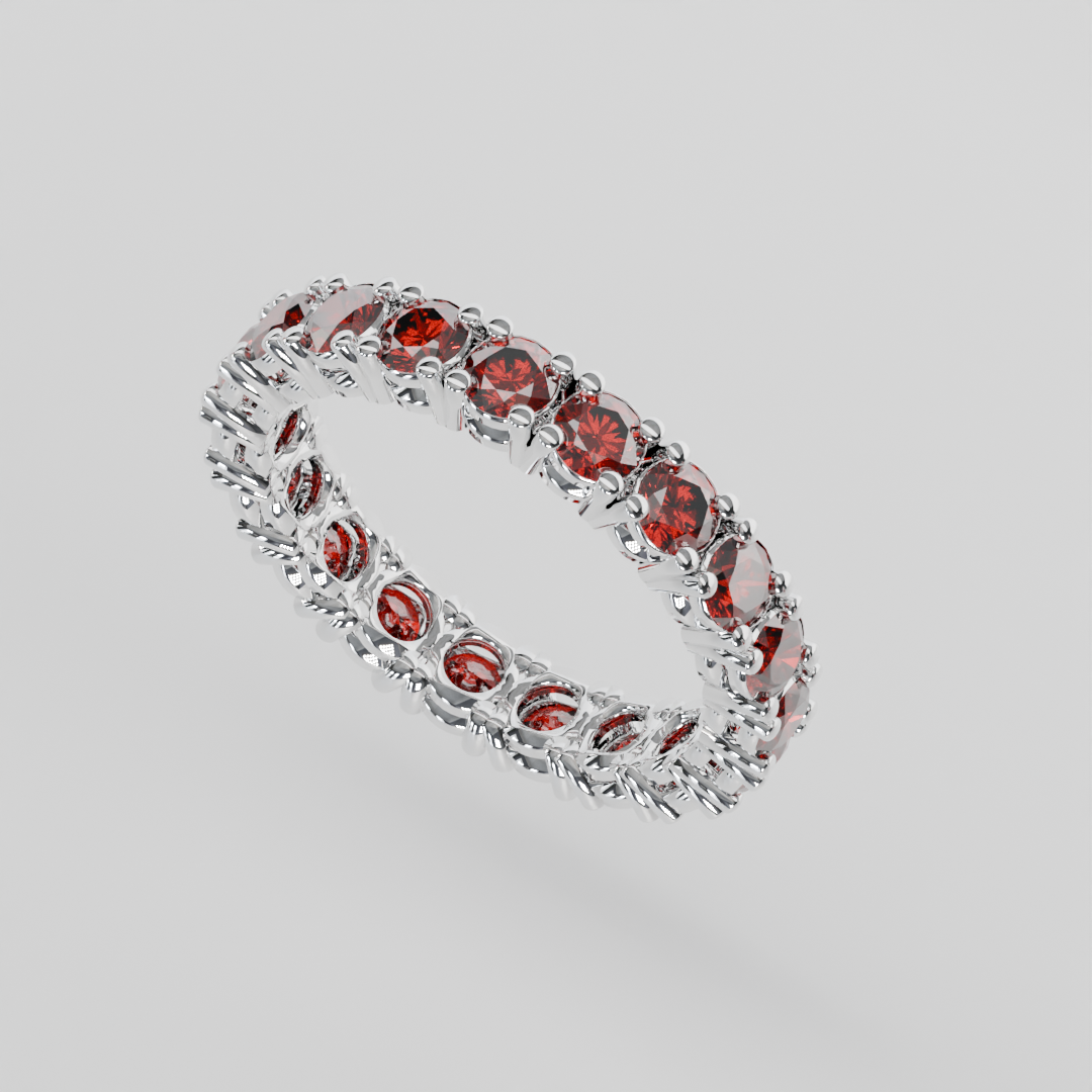 Churumbela Granate CLAW - Birthstone Enero -3.0.mm