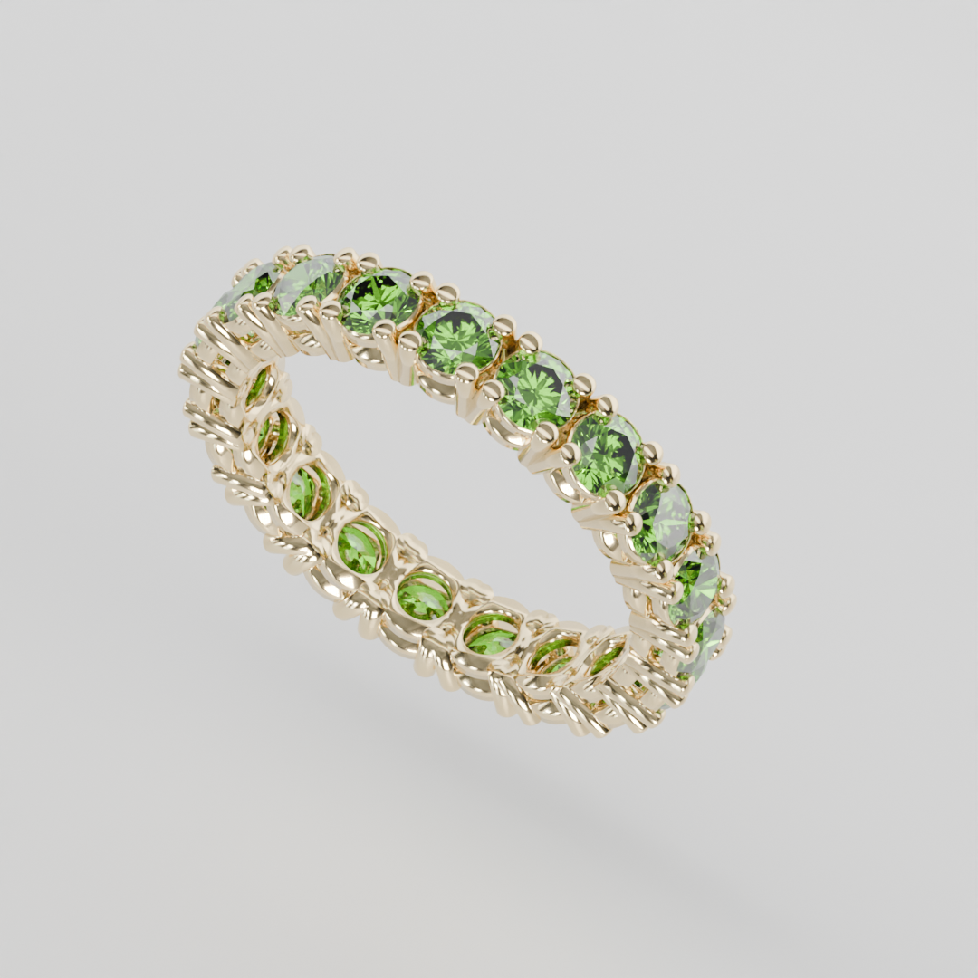 Churumbela Completa Peridoto CLAW - Birthstone Agosto-3.0.mm