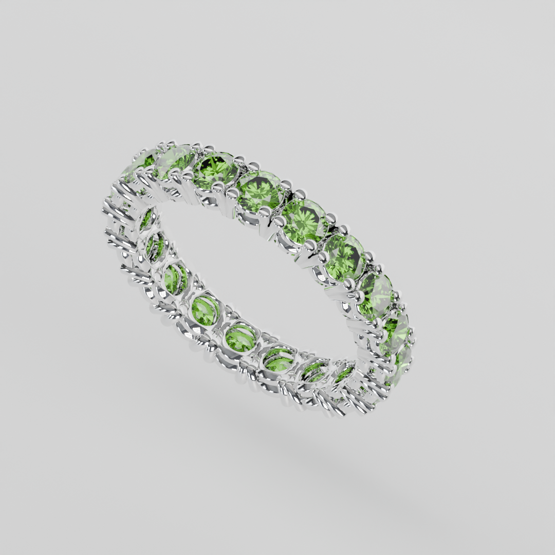 Churumbela Completa Peridoto CLAW - Birthstone Agosto-3.0.mm