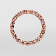 Churumbela Completa Turmalina Rosa CLAW - Birthstone Octubre - 3.0mm