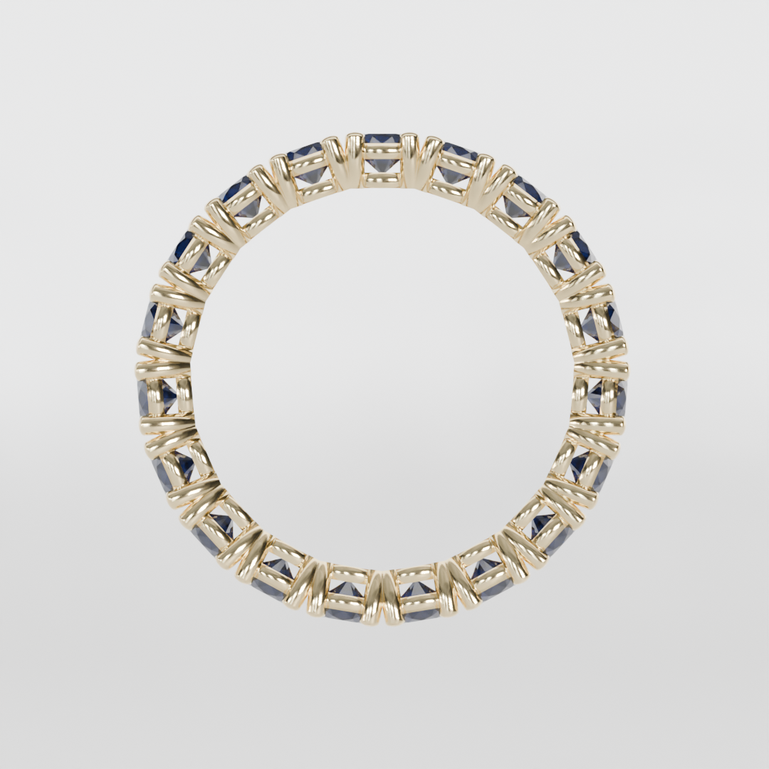 Churumbela Completa Zafiro CLAW - Birthstone Septiembre -3.0mm