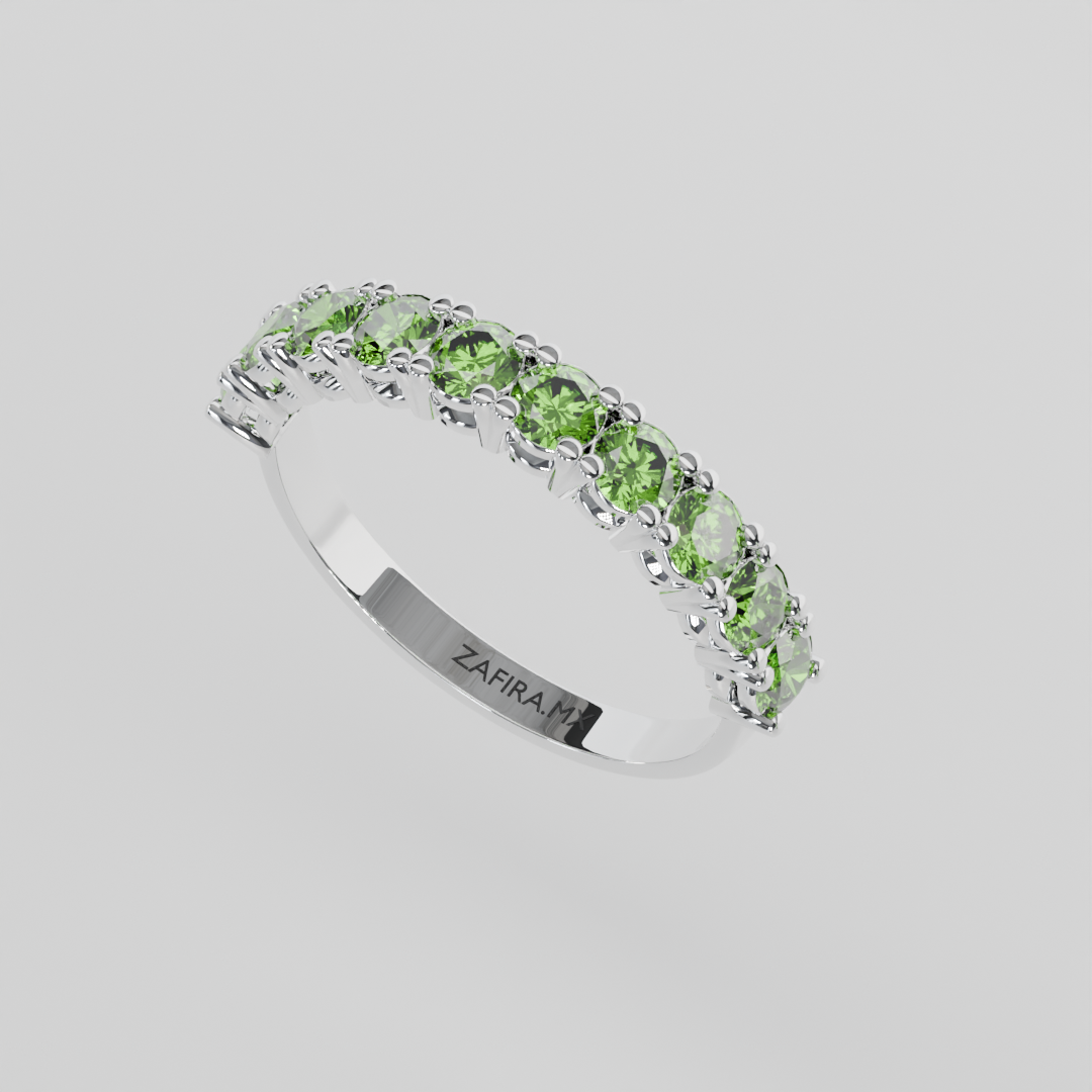 Media Churumbela Peridoto CLAW - Birthstone Agosto-3.0.mm