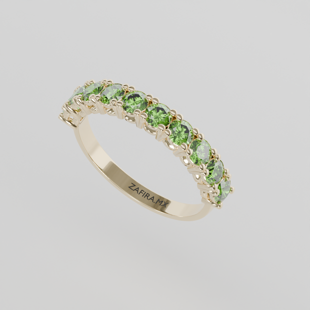 Media Churumbela Peridoto CLAW - Birthstone Agosto-3.0.mm