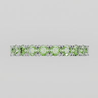 Media Churumbela Peridoto CLAW - Birthstone Agosto-3.0.mm