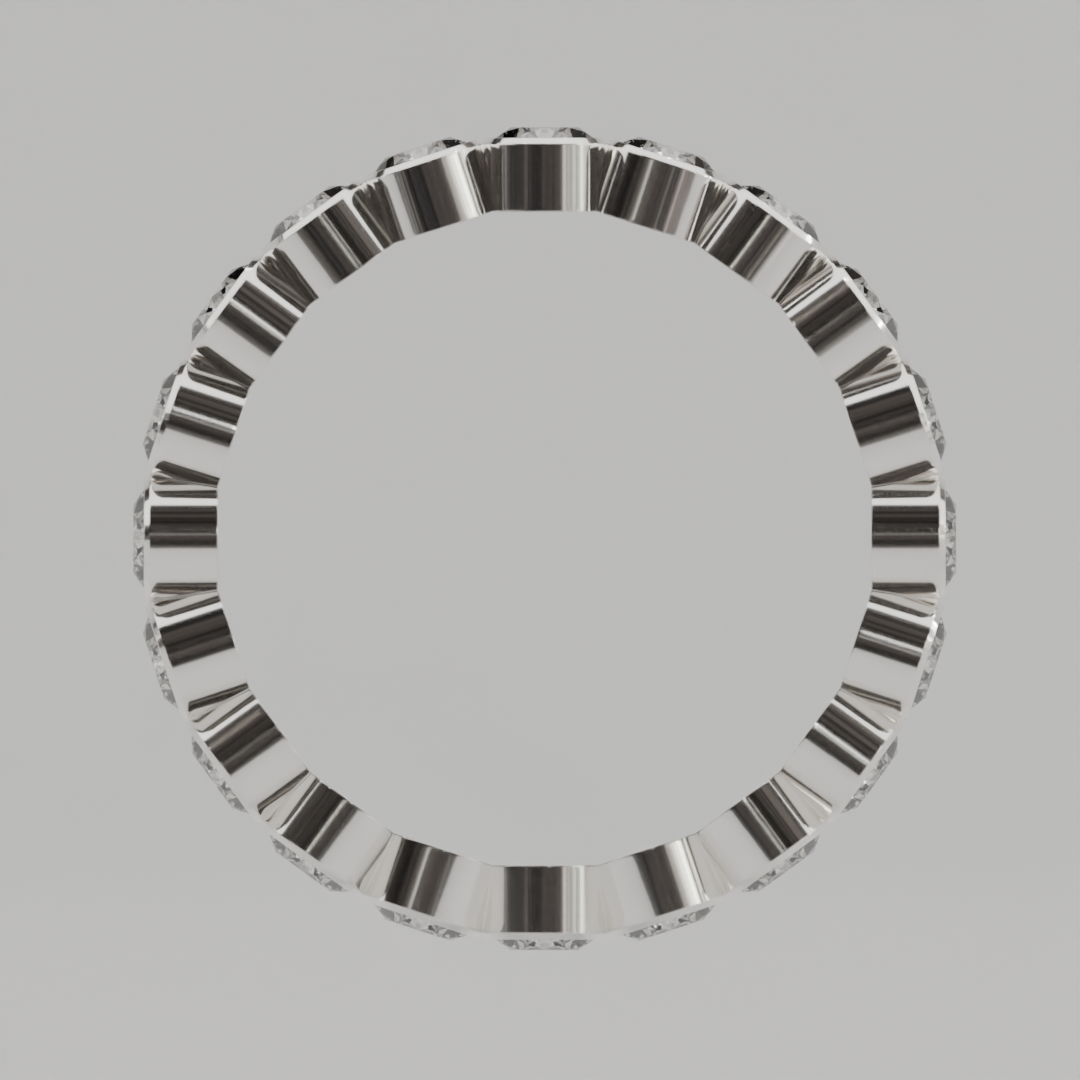 Churumbela Completa BEZEL de 3.0mm Diamante Natural - AbriI - Churumbela de Oro (10k, 14k, 18k)
