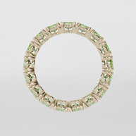 Churumbela Completa Peridoto CLAW - Birthstone Agosto -3.5mm