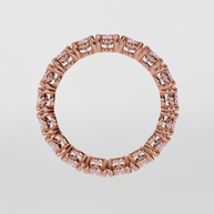 Churumbela Completa Turmalina Rosa CLAW - Birthstone Octubre - 3.5mm