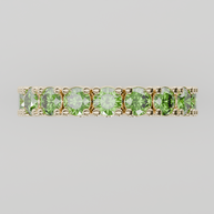 Churumbela Completa Peridoto CLAW - Birthstone Agosto -3.5mm