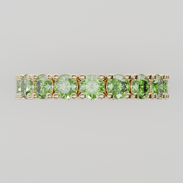 Churumbela Completa Peridoto CLAW - Birthstone Agosto -3.5mm