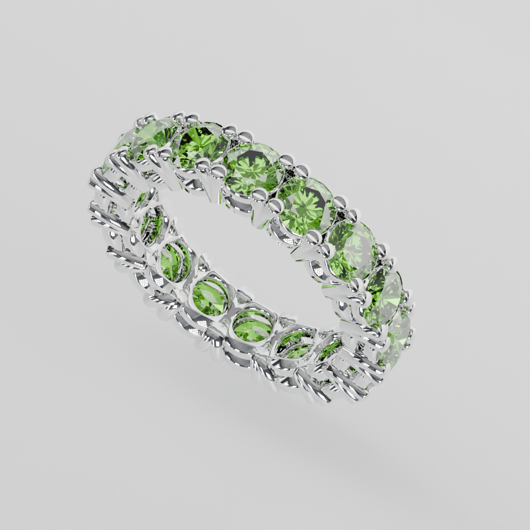 Churumbela Completa Peridoto CLAW - Birthstone Agosto - 4.0mm