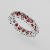 Churumbela Completa Granate CLAW - Birthstone Enero - 4.0mm