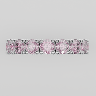Churumbela Completa Turmalina Rosa CLAW - Birthstone Octubre - 4.0mm