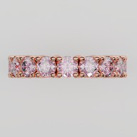 Churumbela Completa Turmalina Rosa CLAW - Birthstone Octubre - 4.0mm