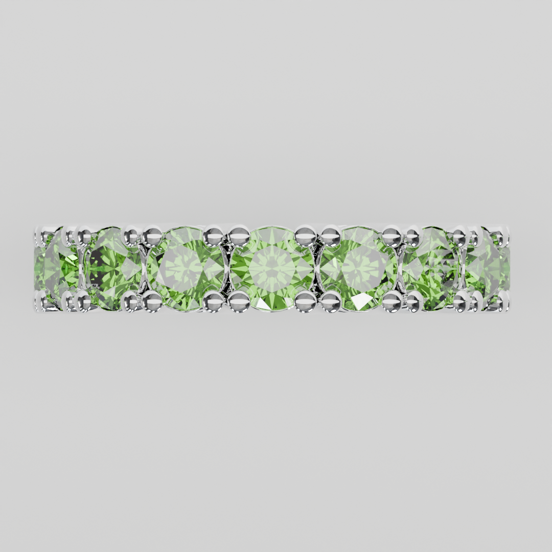 Churumbela Completa Peridoto CLAW - Birthstone Agosto - 4.0mm