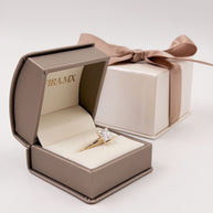 Anillo de Compromiso 2.0ct Corte PRINCESA Solitario - Anillo de Compromiso en Oro (10k, 14k, 18k) o Plata 0.925 y Diamante Lab-Grown o Moissanita