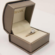 Pinky ring con Moissanita Pera 1ct