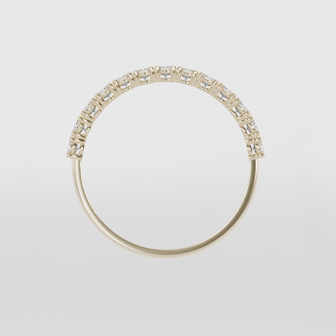 Media Churumbela CLAW de 2.0mm Moissanita - Abril