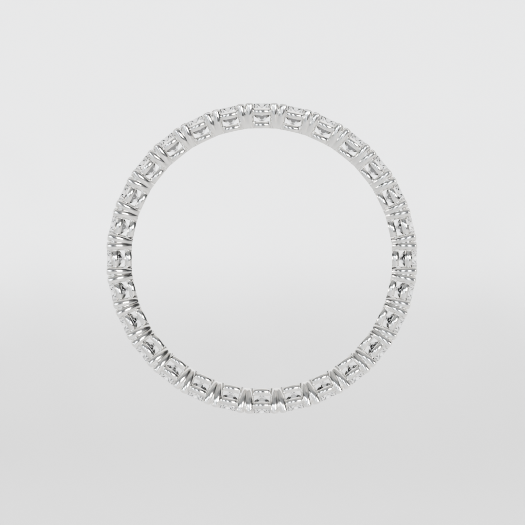 Churumbela Completa CLAW de 2.0mm Diamante Natural - Abril - Churumbela de Oro (10k, 14k, 18k)