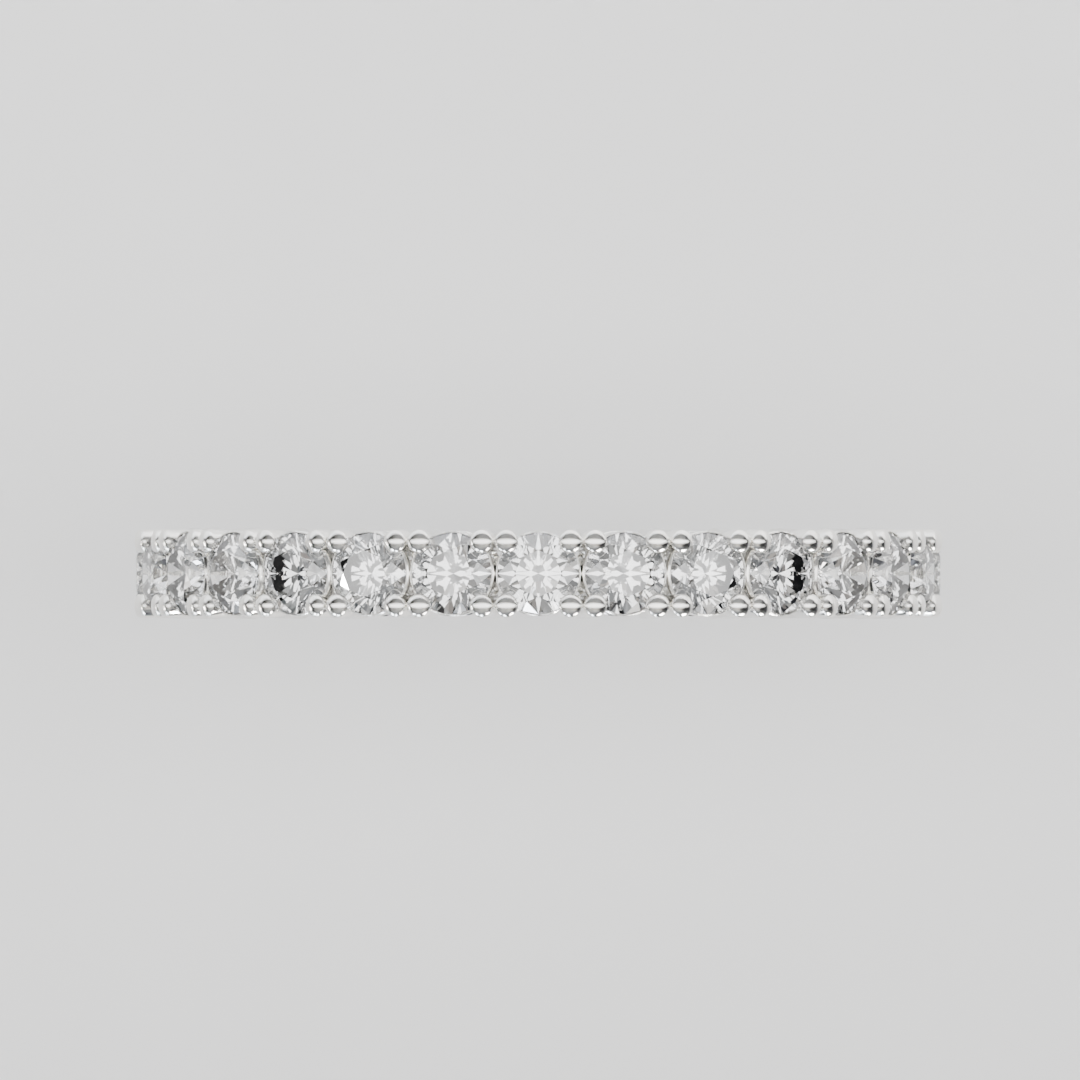 Churumbela Completa CLAW de 2.0mm Diamante Natural - Abril - Churumbela de Oro (10k, 14k, 18k)