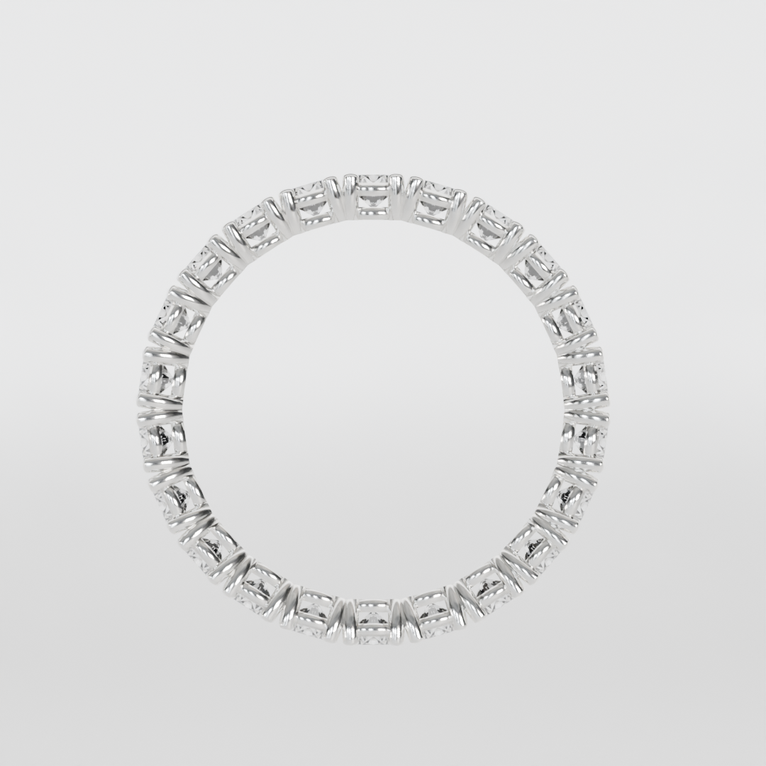 Churumbela Completa CLAW de 2.5mm Diamante Labgrown - Abril - Churumbela de Oro (10k, 14k, 18k) y Moissanitas