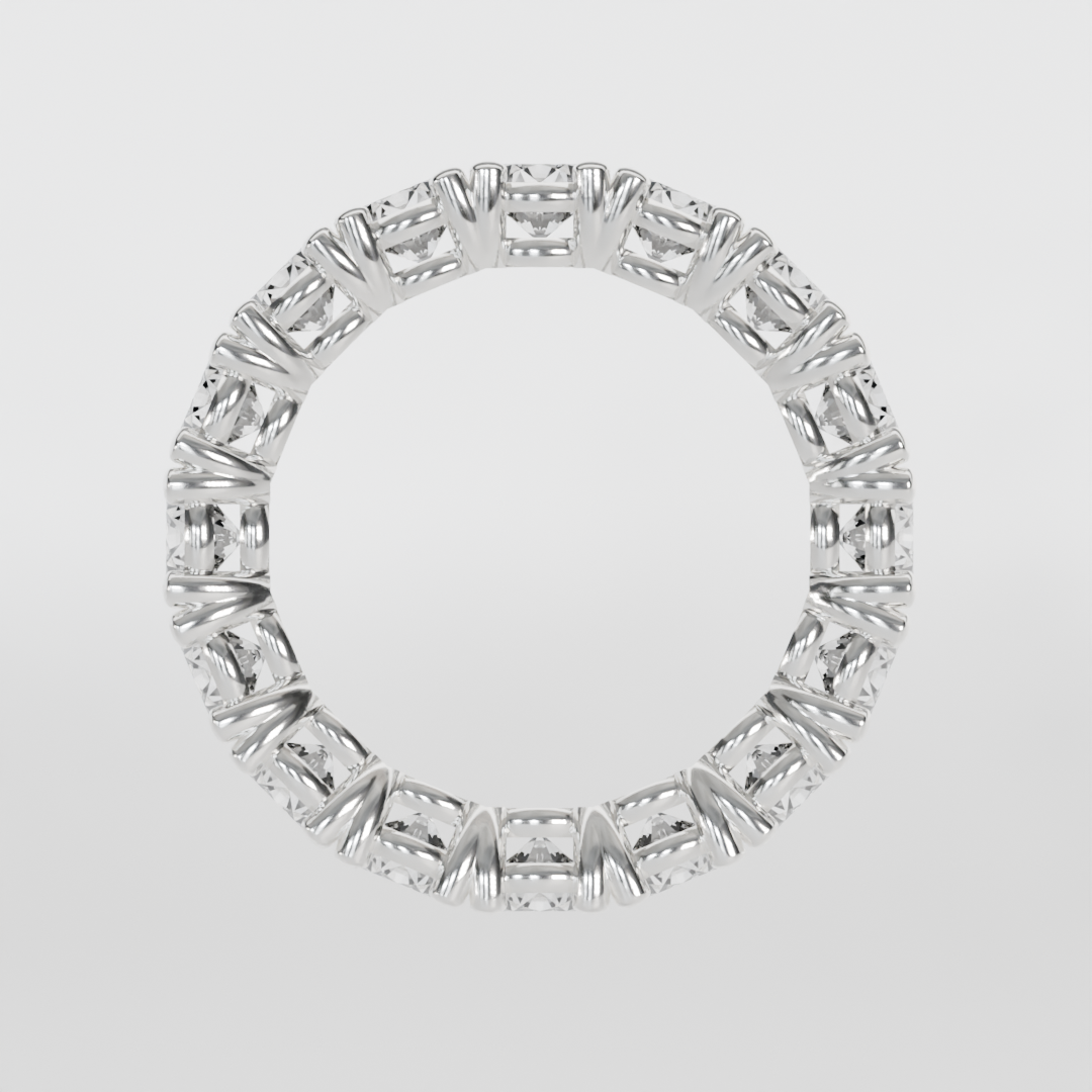 Churumbela Completa CLAW de 4.0mm Diamante Labgrown - Abril - Churumbela de Oro (10k, 14k, 18k) y Moissanitas