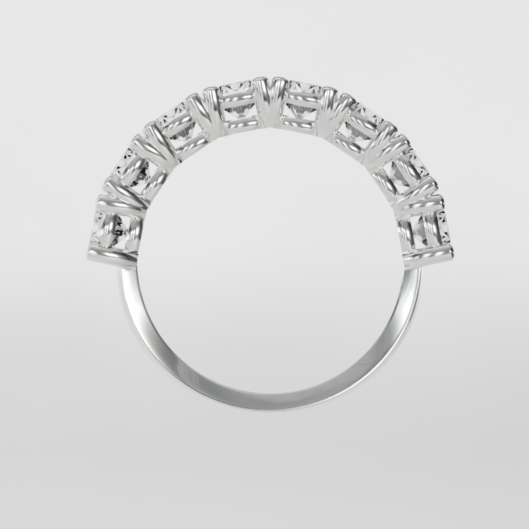 Media Churumbela CLAW de 4.0mm Diamante Labgrown - Abril - Churumbela de Oro (10k, 14k, 18k) y Moissanitas