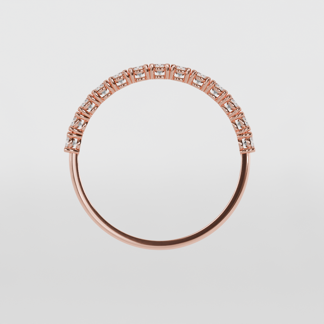 Media Churumbela CLAW de 2.0mm Moissanita - Abril