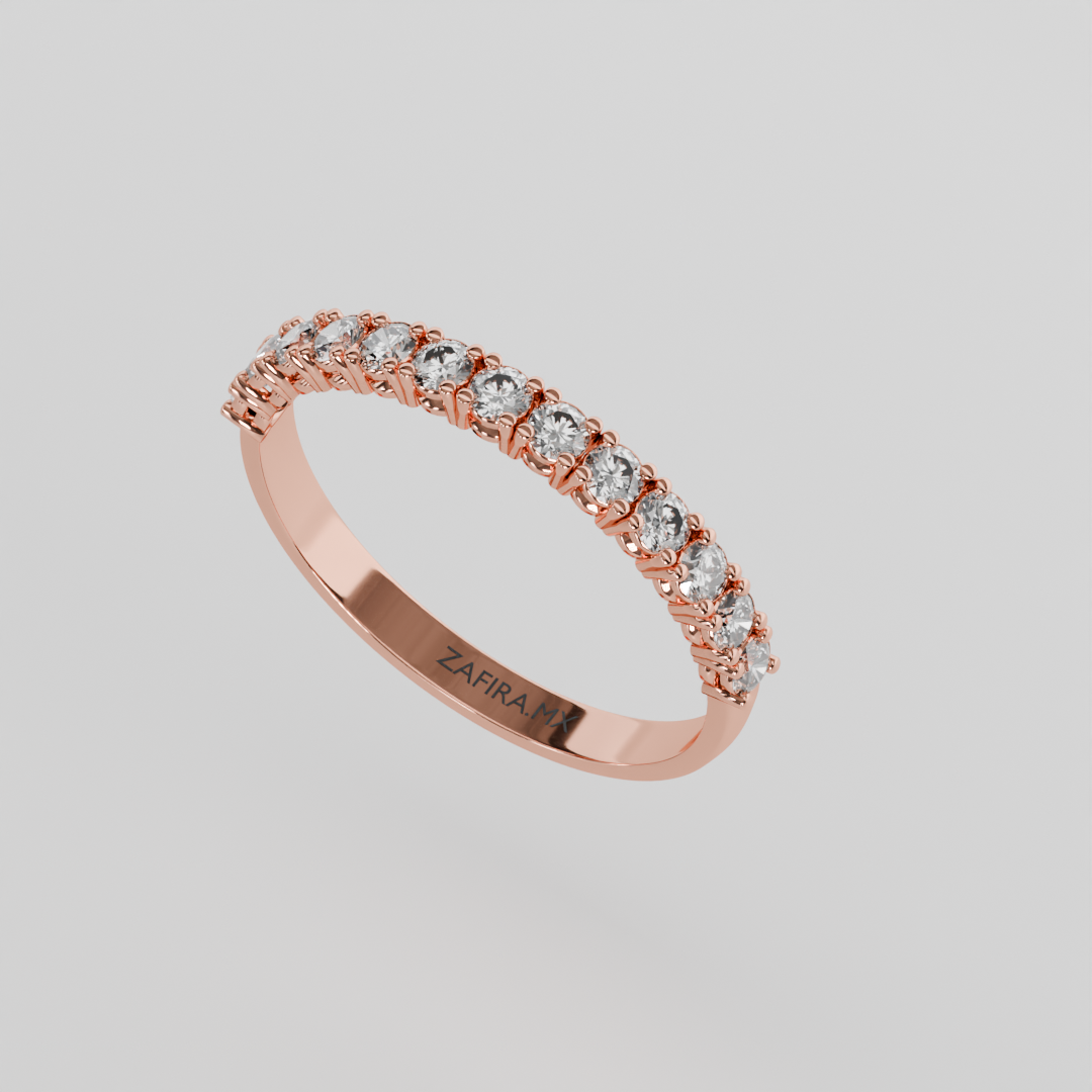 Media Churumbela CLAW de 2.0mm Moissanita - Abril