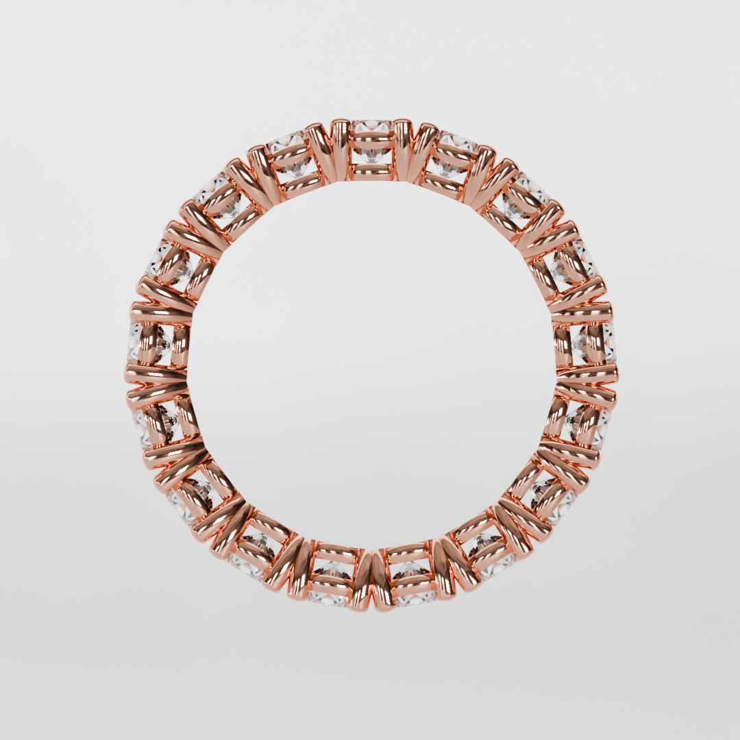 Churumbela Completa CLAW de 3.5mm Diamante Labgrown - Abril - Churumbela de Oro (10k, 14k, 18k) y Moissanitas