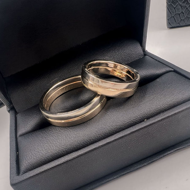 Argollas Georgina Dos Oros