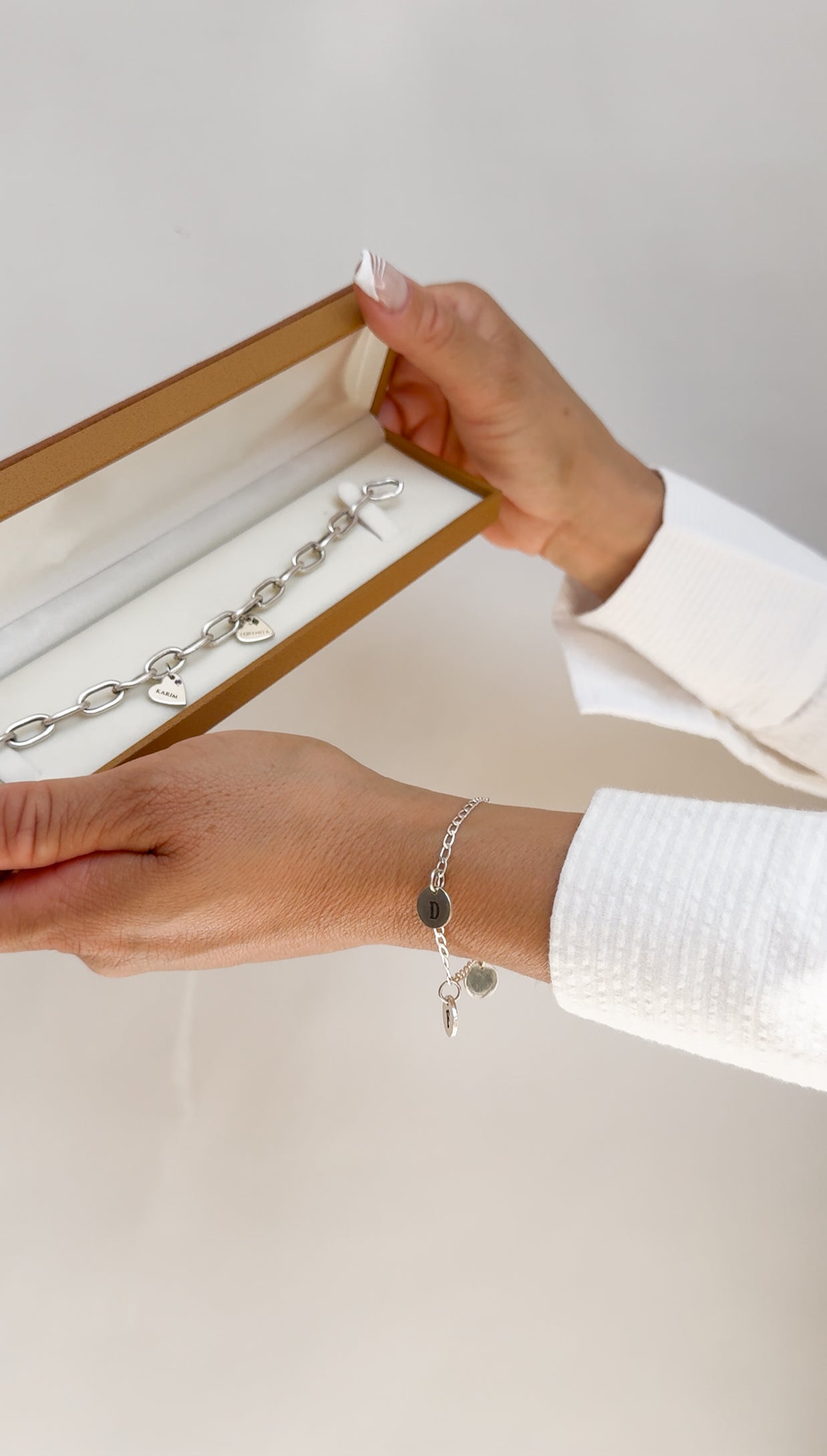 Pulsera Siempre Contigo - Joyería Personalizada en Oro (10k, 14k, 18k) o Plata