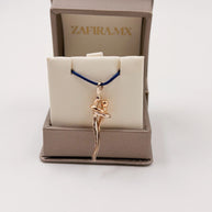 Collar abrazo mamá e hijo dos oros - Joyería Personalizada en Oro (10k, 14k, 18k) o Plata