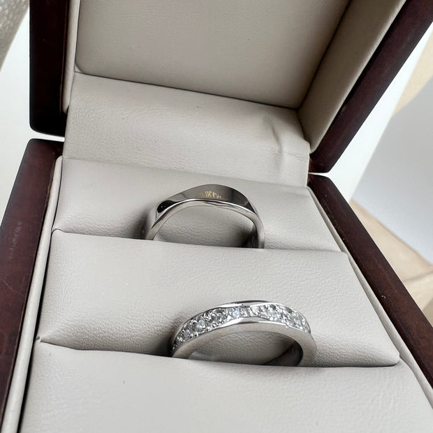 Argollas Anilu con incrustaciones Diamante