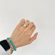 Anillo de Compromiso Serena 2.0ct Corte REDONDO dos oros solitario- Anillo de Compromiso en Oro (10k, 14k, 18k) o Plata 0.925 y Diamante Lab-Grown o Moissanita