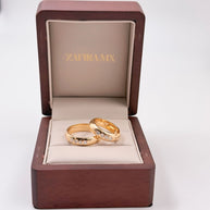 Argolla Echo con incrustaciones Diamante