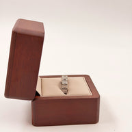 Churumbela Eternity Corte Esmeralda (Oro 10k, 14k, 18k) con Moissanita