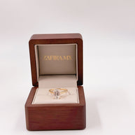 Anillo de Compromiso Umay 3.5ct Corte ESMERALDA Solitario- Anillo de Compromiso en Oro (10k, 14k, 18k) o Plata 0.925 y Diamante Lab-Grown o Moissanita