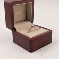 Anillo de Compromiso 2.5ct Corte MARQUISE solitario - Anillo de Compromiso en Oro (10k, 14k, 18k) o Plata 0.925 y Diamante Lab-Grown o Moissanita