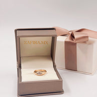 Pinky ring Marquise 0.5ct - Joyería Fina en Oro Sólido (10k, 14k, 18k)