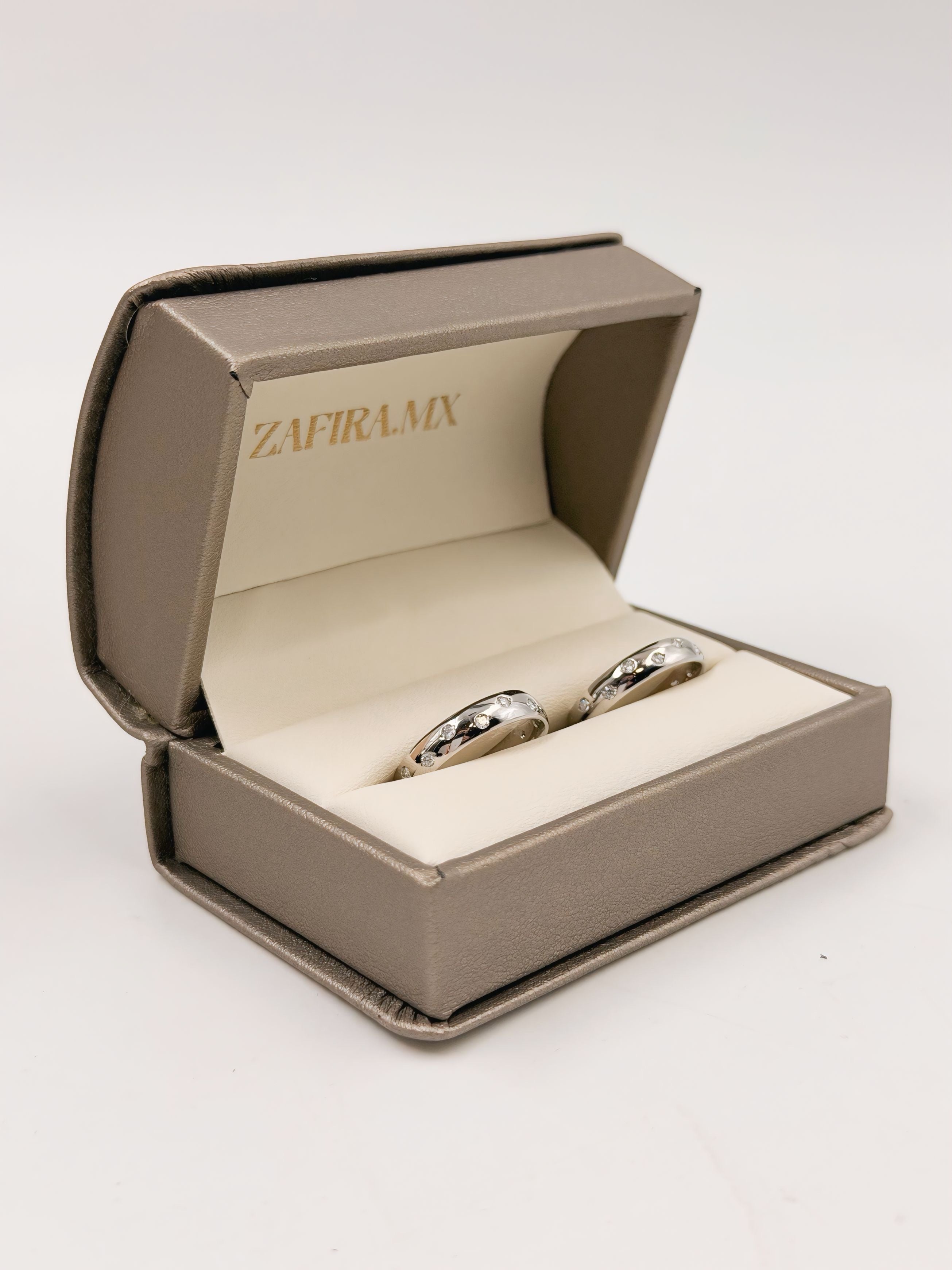 Argollas Valentina con Diamantes Labgrowm