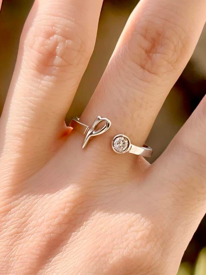 Anillo Inicial Piedras Preciosas