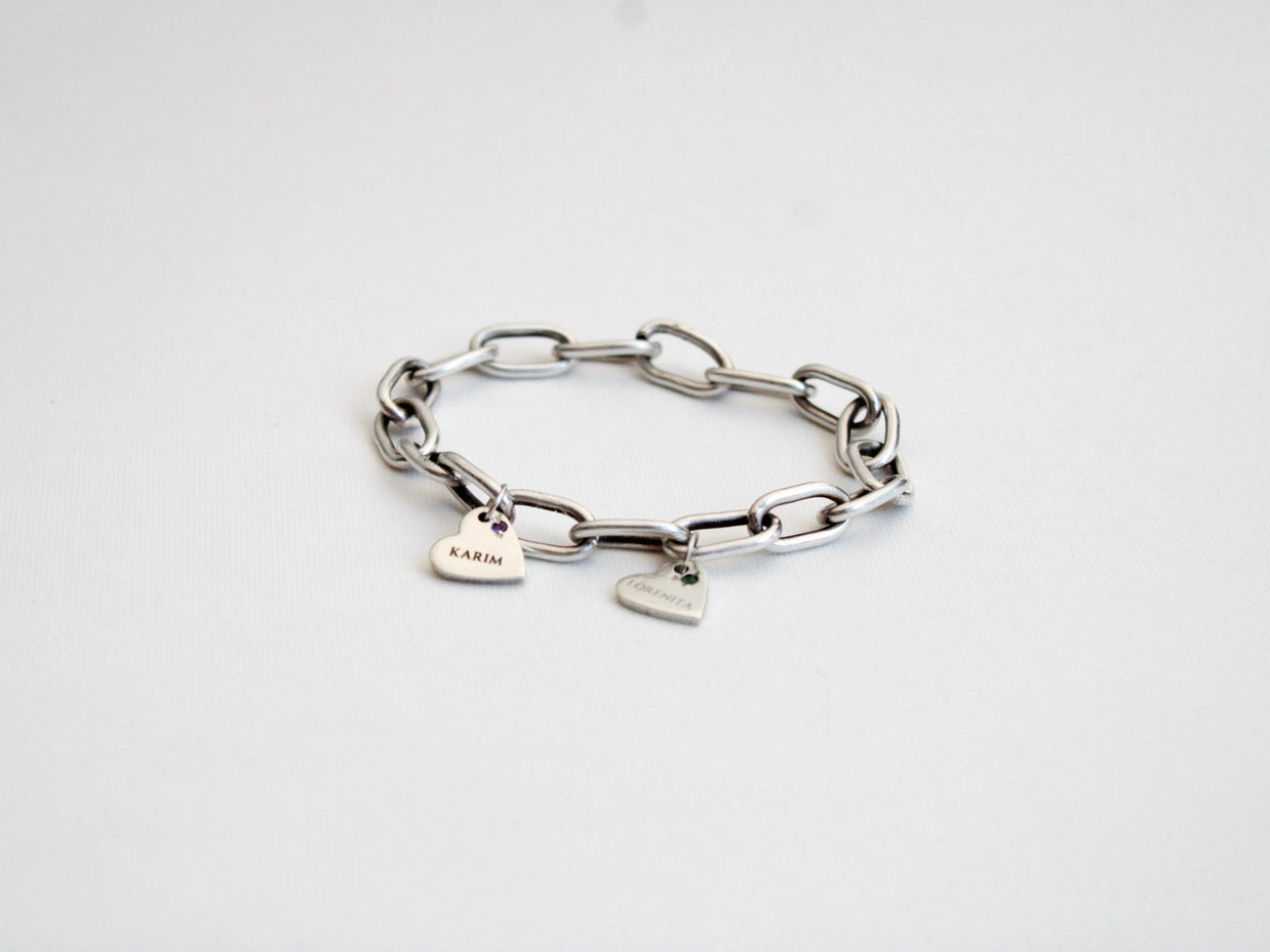 Pulsera Siempre Contigo - Joyería Personalizada en Oro (10k, 14k, 18k) o Plata