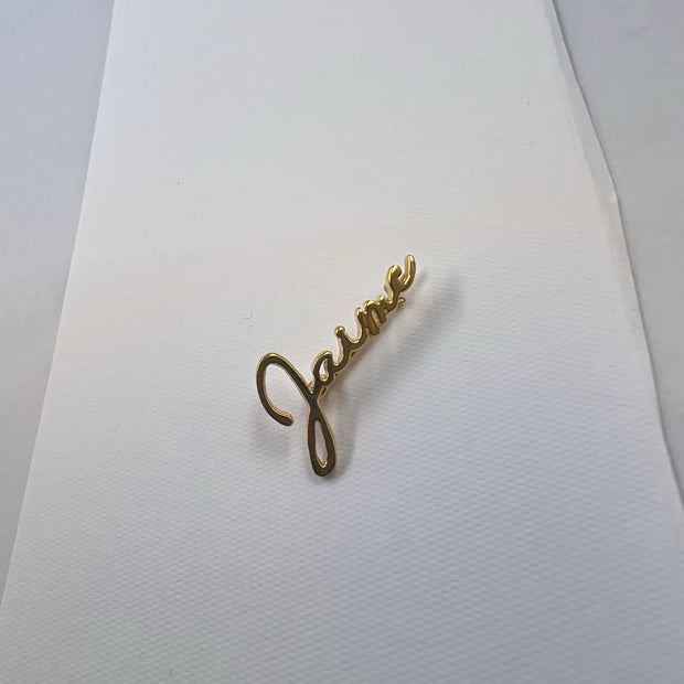 Pin Bebé - Joyería Personalizada en Oro (10k, 14k, 18k) o Plata