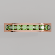 Media Churumbela Peridoto CANAL - Birthstone Agosto-3.0mm